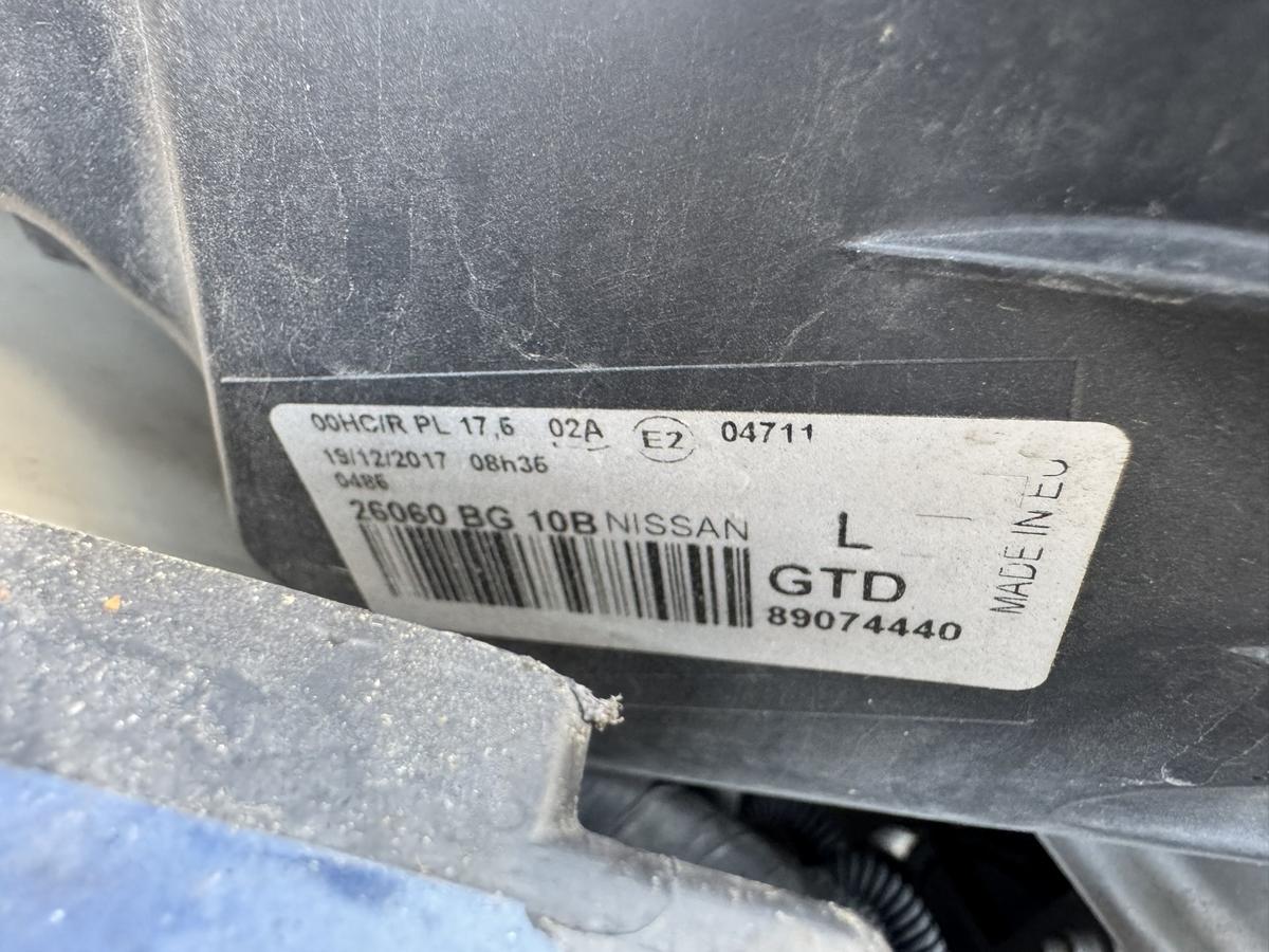 Nissan Micra 3 25th Edition original Halogenscheinwerfer links Bj.2009